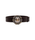 Brown Round Buckle Belt 1