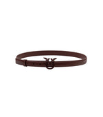 Burgundy Red Love Berry Buckle Belt 1