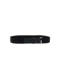 Black Elasticated Webbing Belt 1
