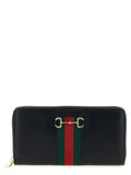 Black Horsebit Logo Wallet 1