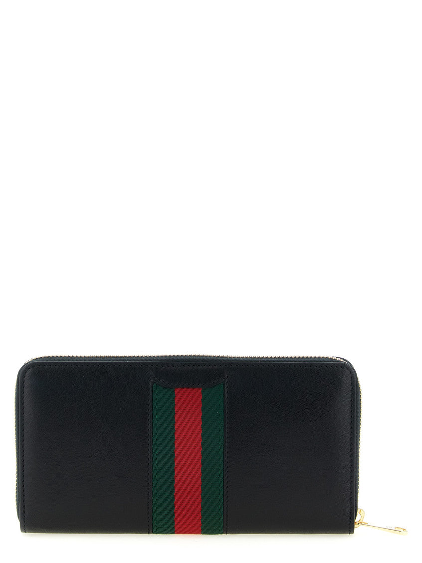 Black Horsebit Logo Wallet 2