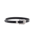 Black Kim Buckle Belt 1