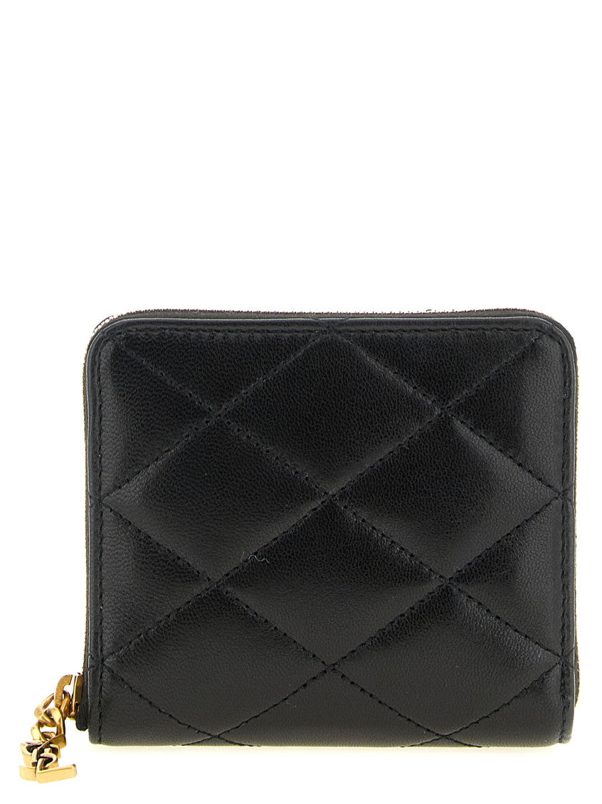Black Quilted Wallet 1
