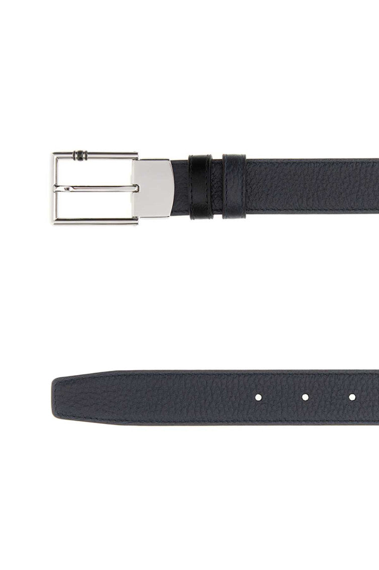 Navy Blue Cut To Size Reversible Belt 2