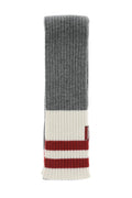 Multicolor Ribbed Stripes Scarf 1