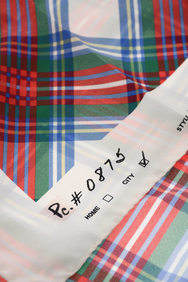 Multicolor Plaid Scarf 3