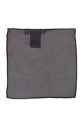 Black Knitted Pocket Square 1