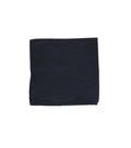 Dark Blue Solid Pocket Square 1