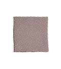 Maroon Geometric Print Pocket Square 1