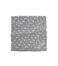 Grey Printed Pocket Square 1