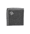 Black Textured Pocket Square 1