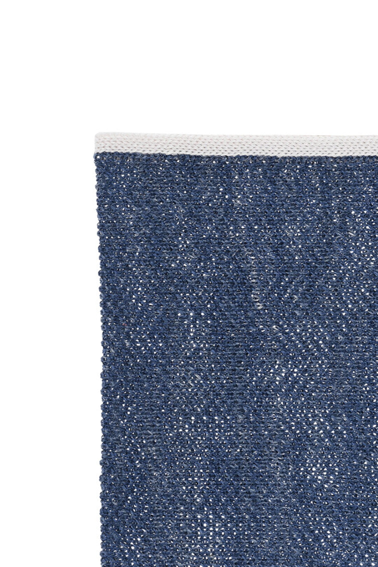 Blue Textured Pocket Square 3