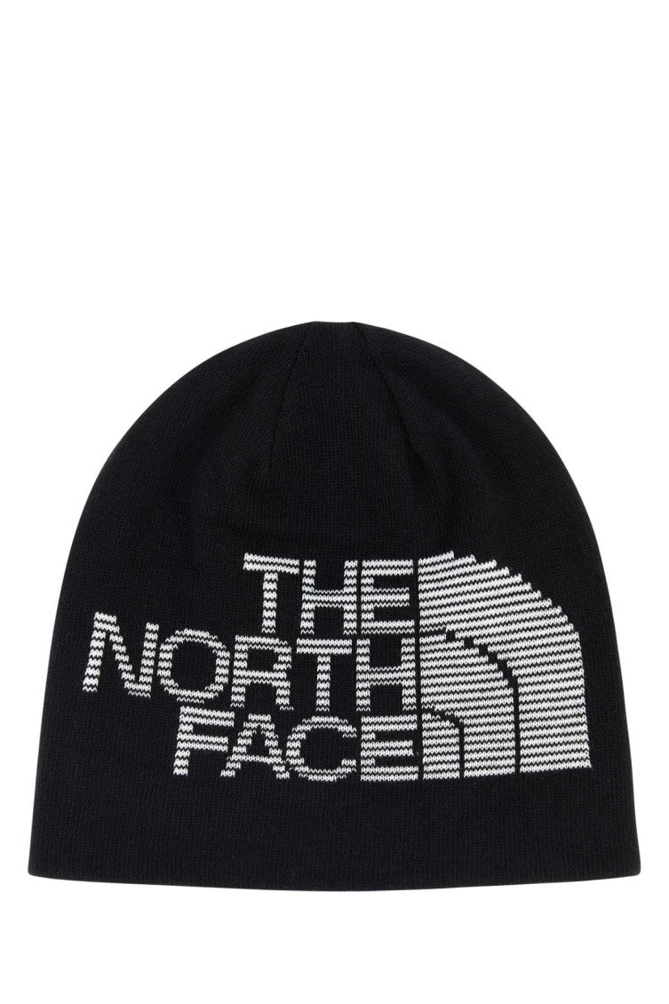 Black Logo Beanie Hat 1