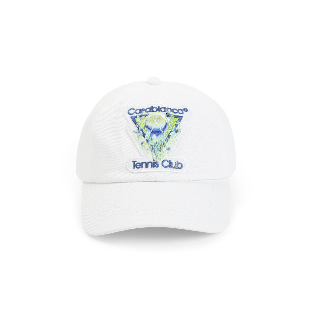 White Logo Baseball Cap 1