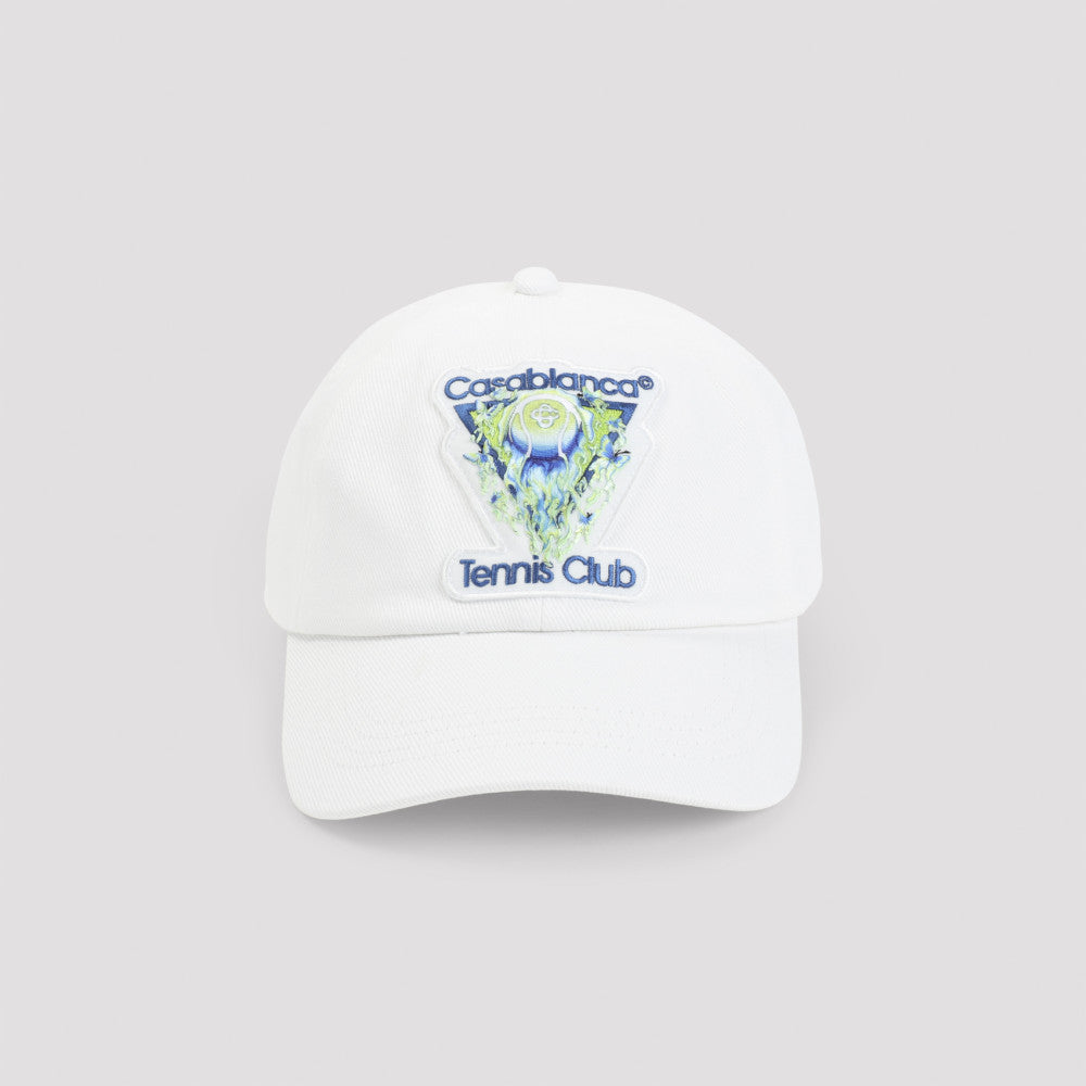 White Logo Baseball Cap 3