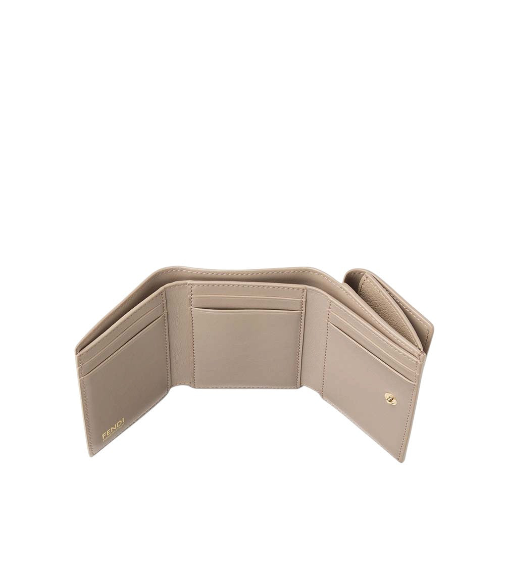 Grey Logo Trifold Wallet 4