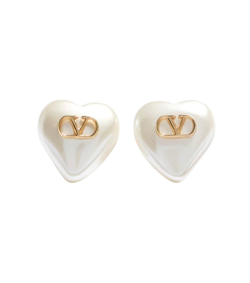 Off White VLogo Stud Earrings 1