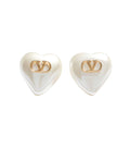 Off White VLogo Stud Earrings 1
