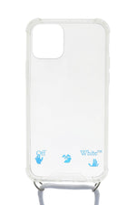 White Logo IPhone 12 Phone Case 1