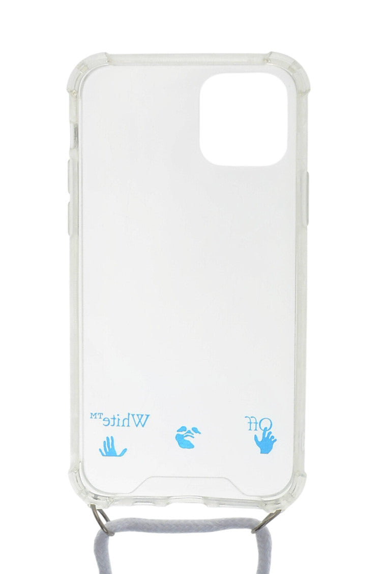 White Logo IPhone 12 Phone Case 3