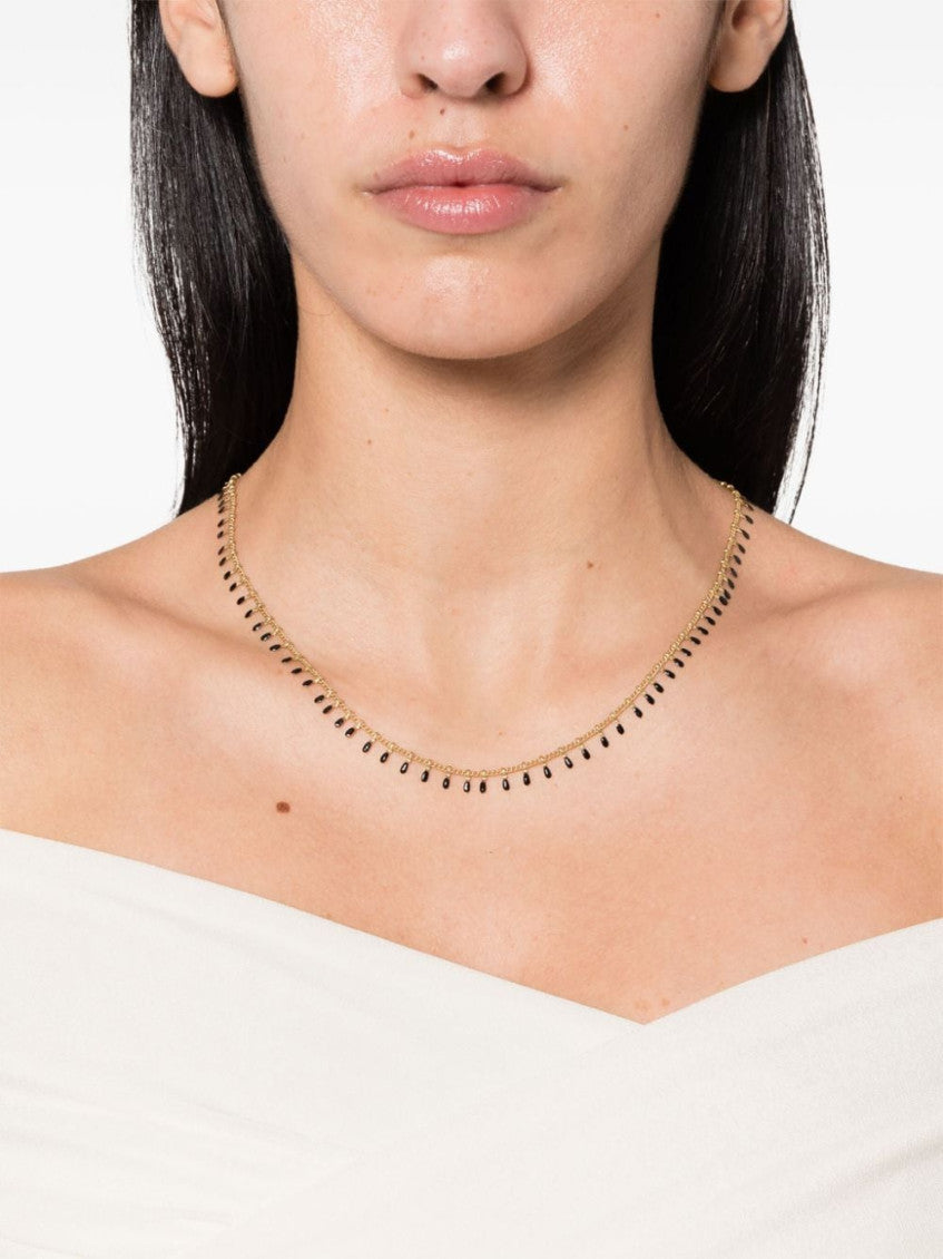 Black Beaded Necklace 2