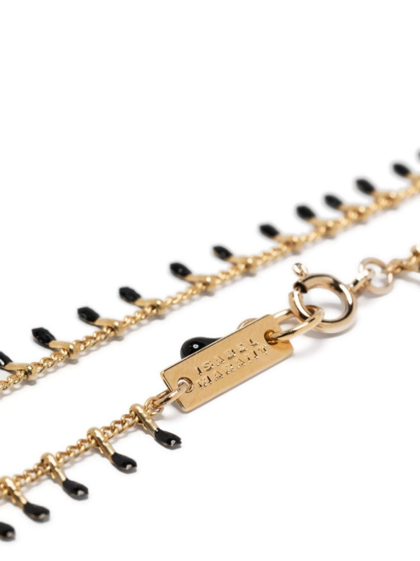 Black Beaded Necklace 3