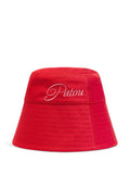 Red Logo Bucket Hat 1