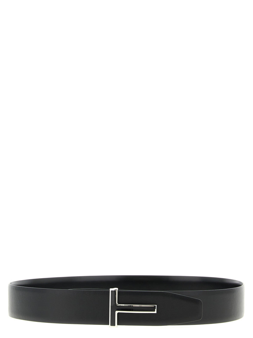 Black Shiny Solid Belt 2