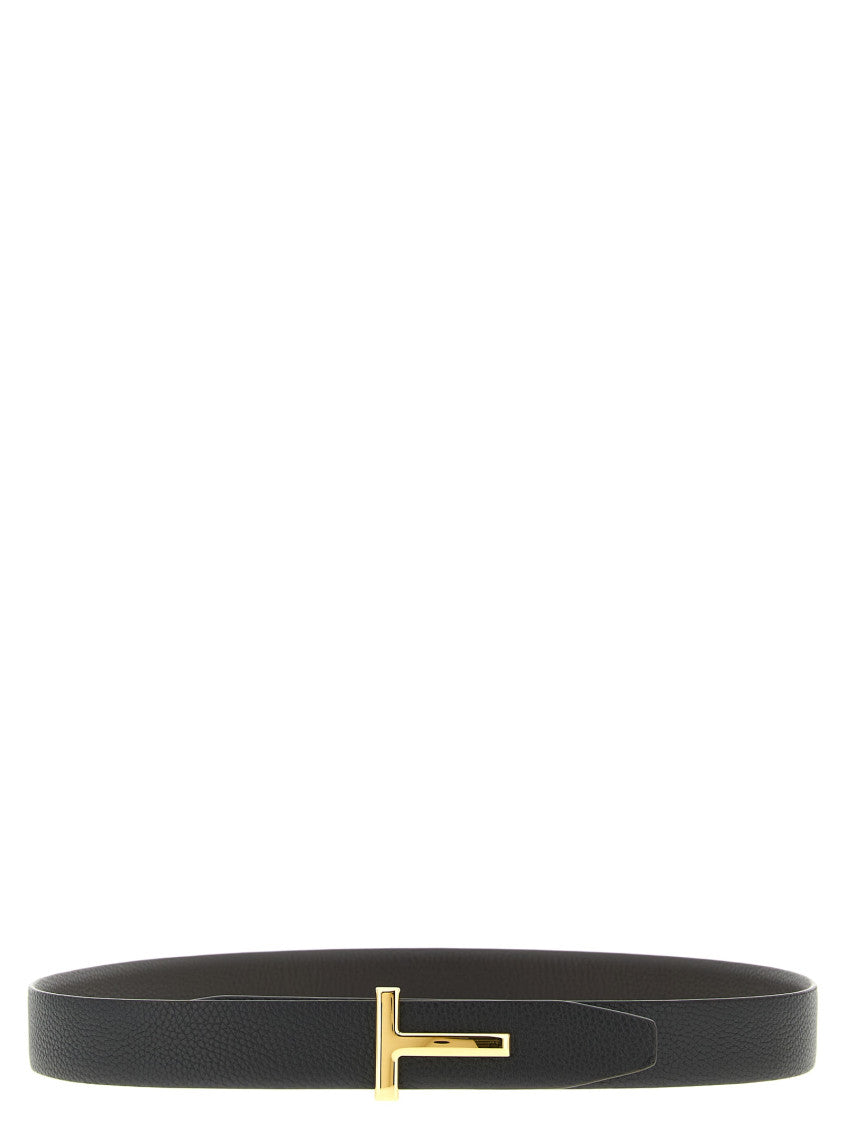 Dark Brown Hammered Reversible Textured Belt 2