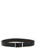 Black/Brown Reversible Textured Belt 1