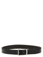 Black/Brown Reversible Textured Belt 1