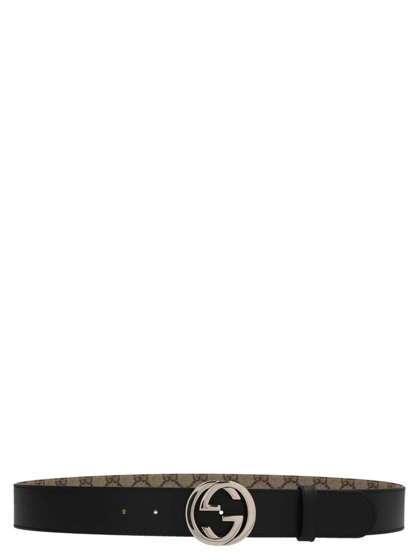 Beige GG Supreme Belt 2
