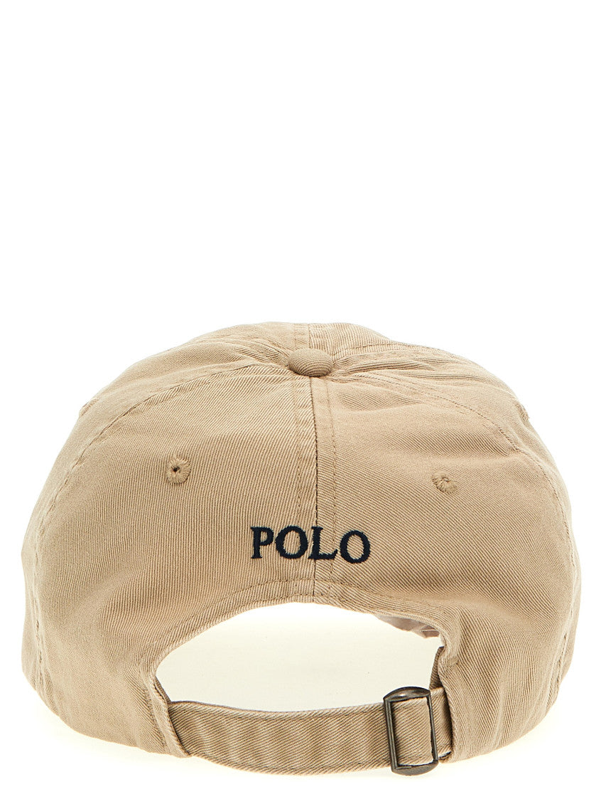 Beige Logo embroidery cap 3