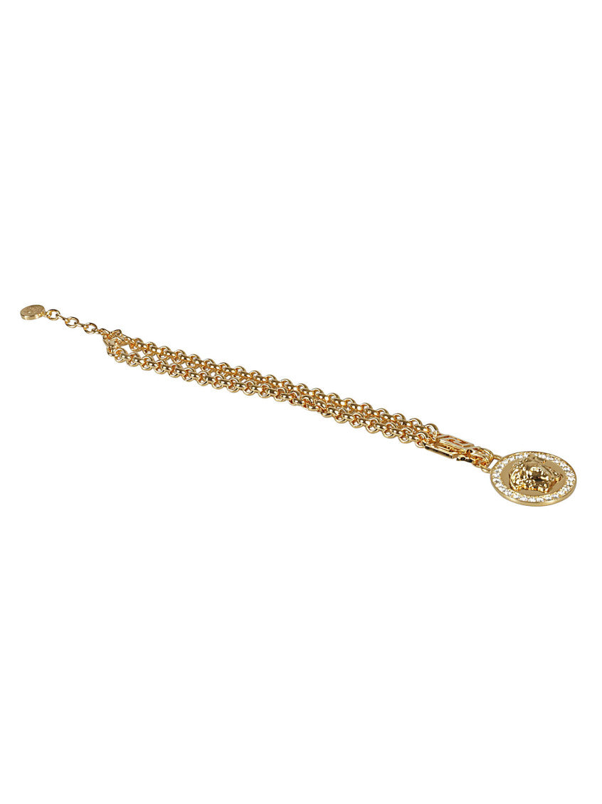 Golden Medusa Pendant Necklace 1