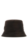 Dark Brown Logo Bucket Hat 1