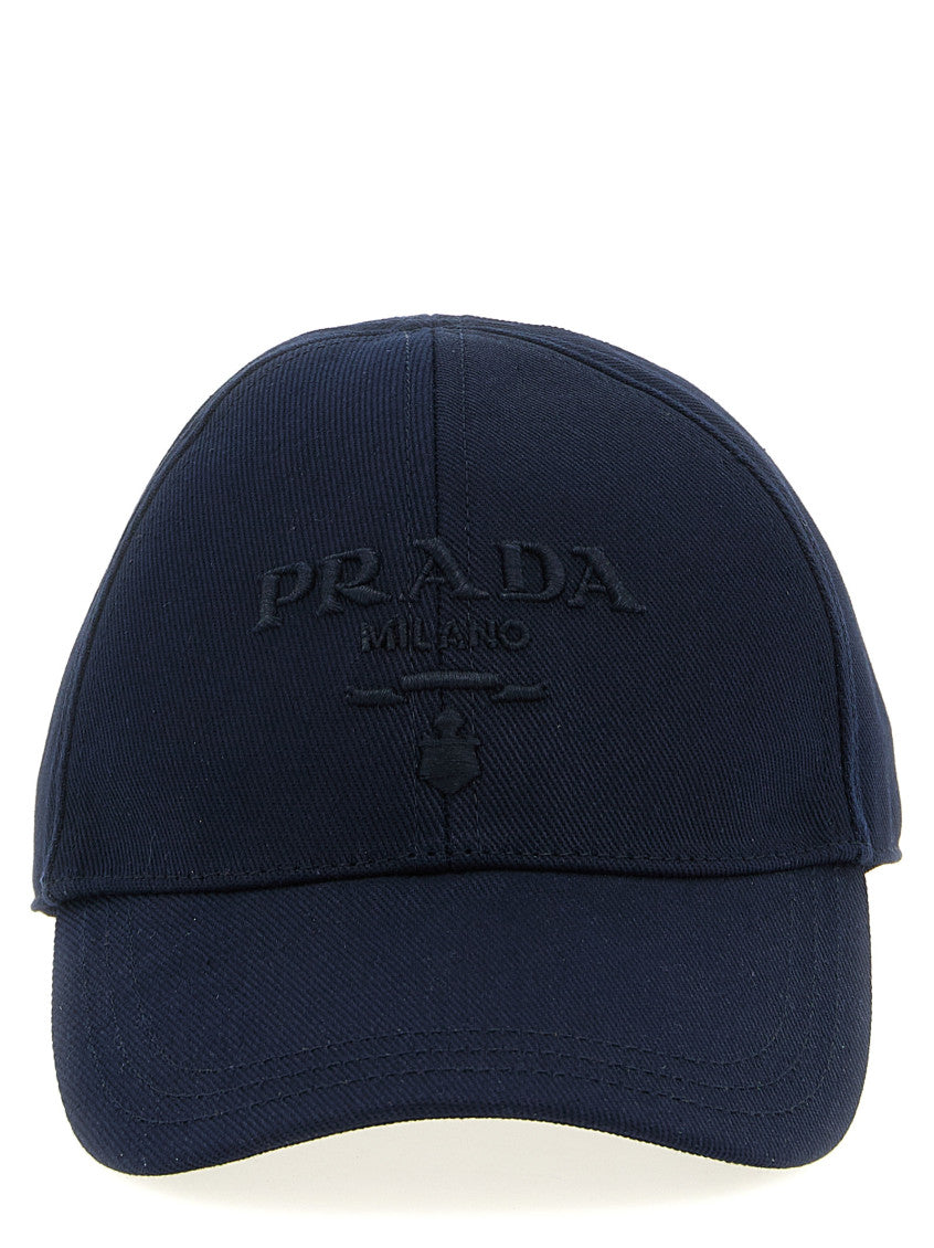 Blue Logo Embroidery Baseball Hat 1