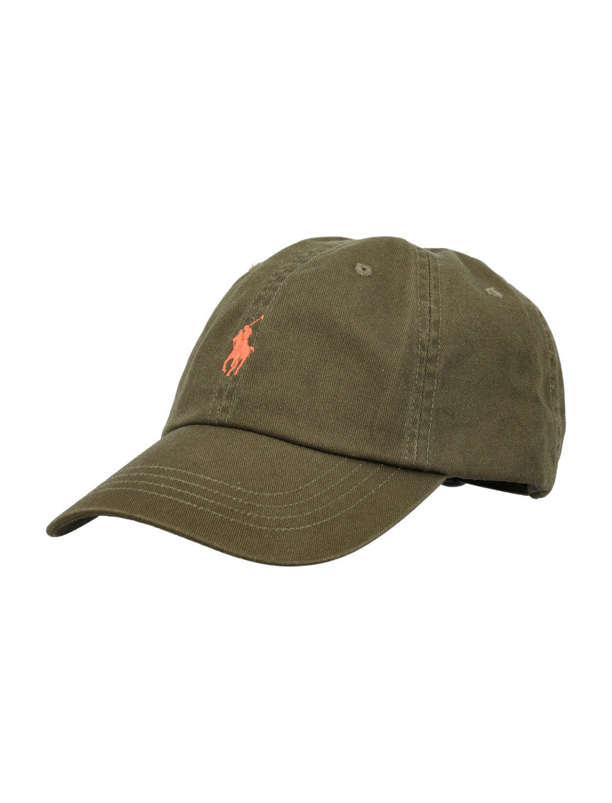 Green Logo Embroidered Baseball Cap 1