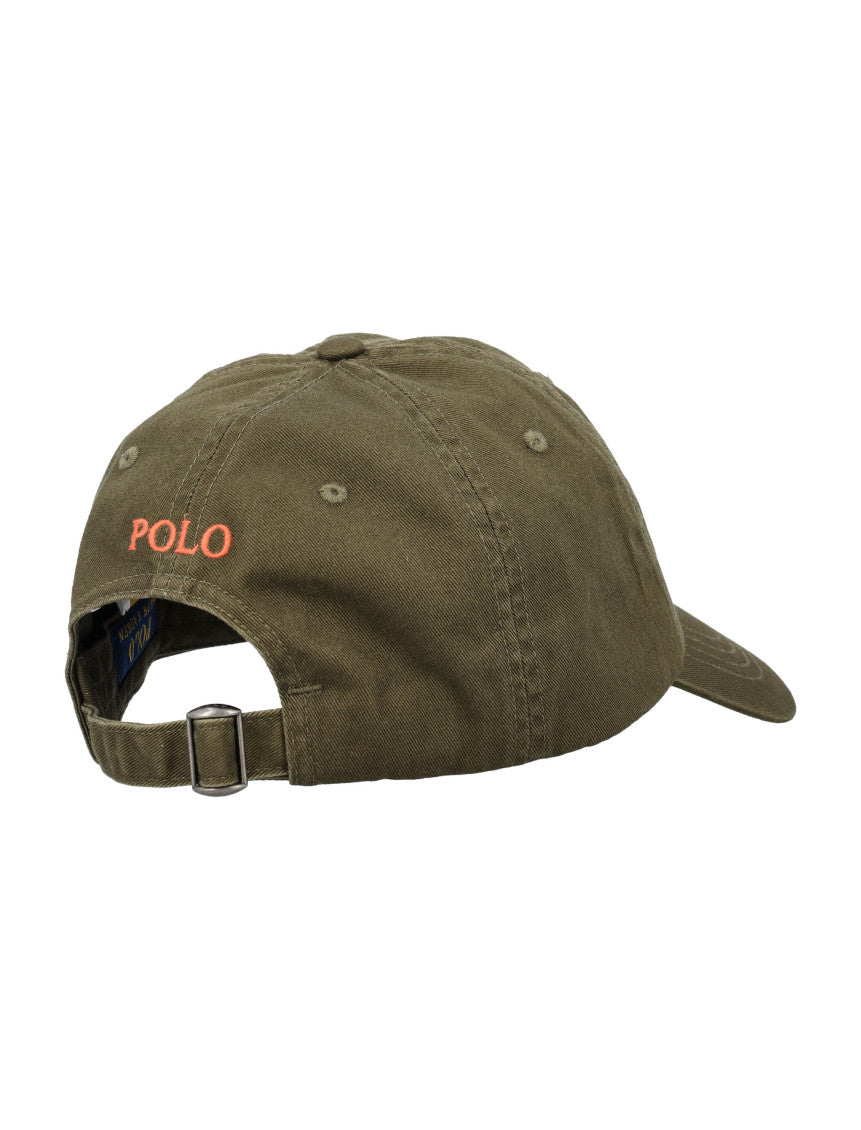 Green Logo Embroidered Baseball Cap 2
