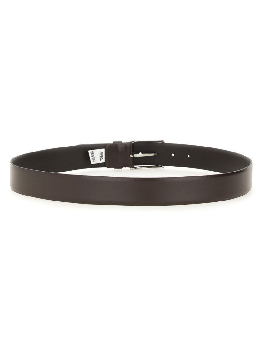 Brown Solid Buckle Belt 2