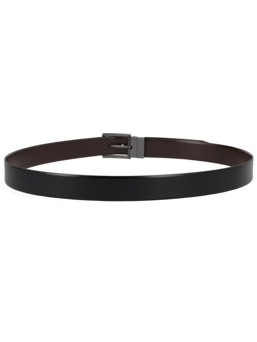 Black Reversible Buckle Belt 2