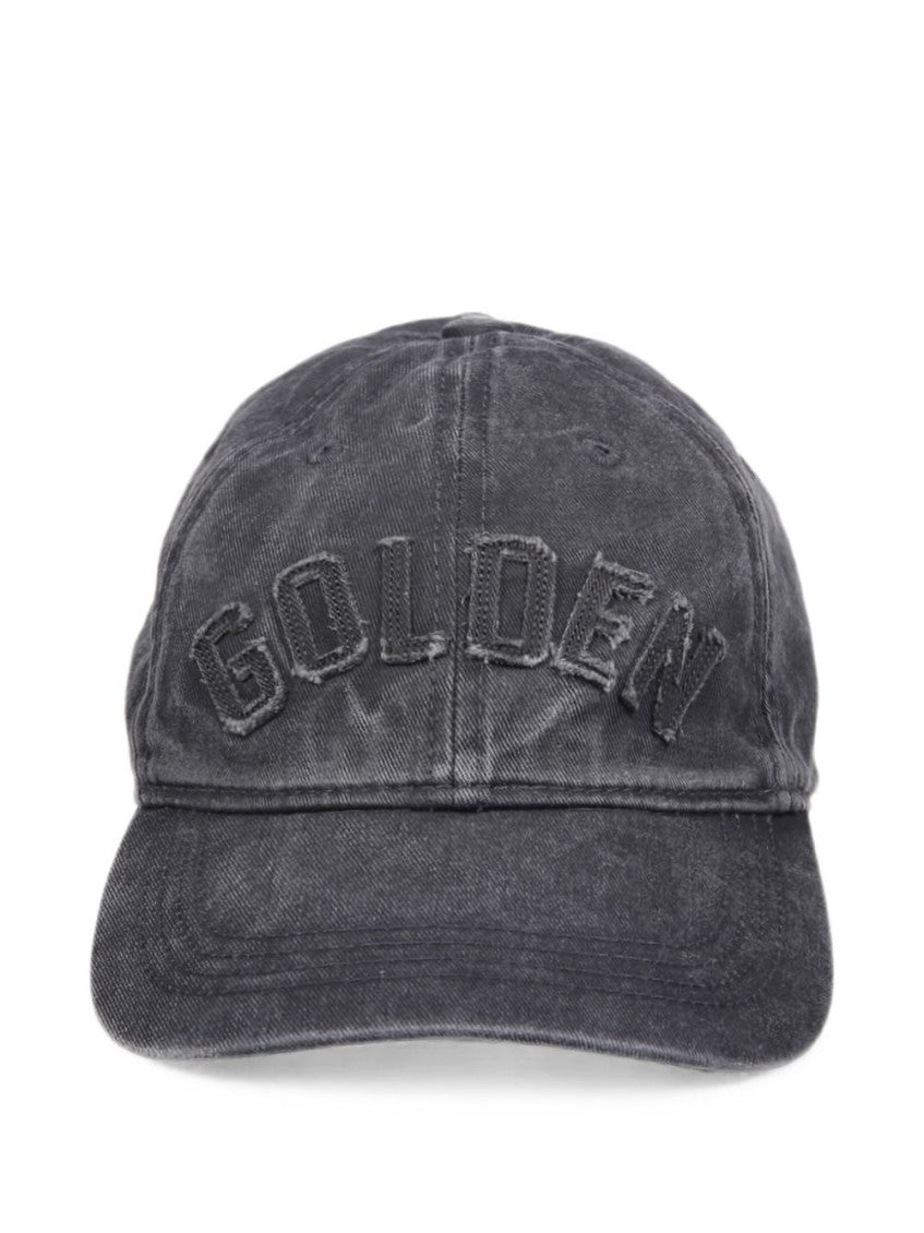 Dark Grey Logo Baseball Hat 1