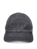 Dark Grey Logo Baseball Hat 1