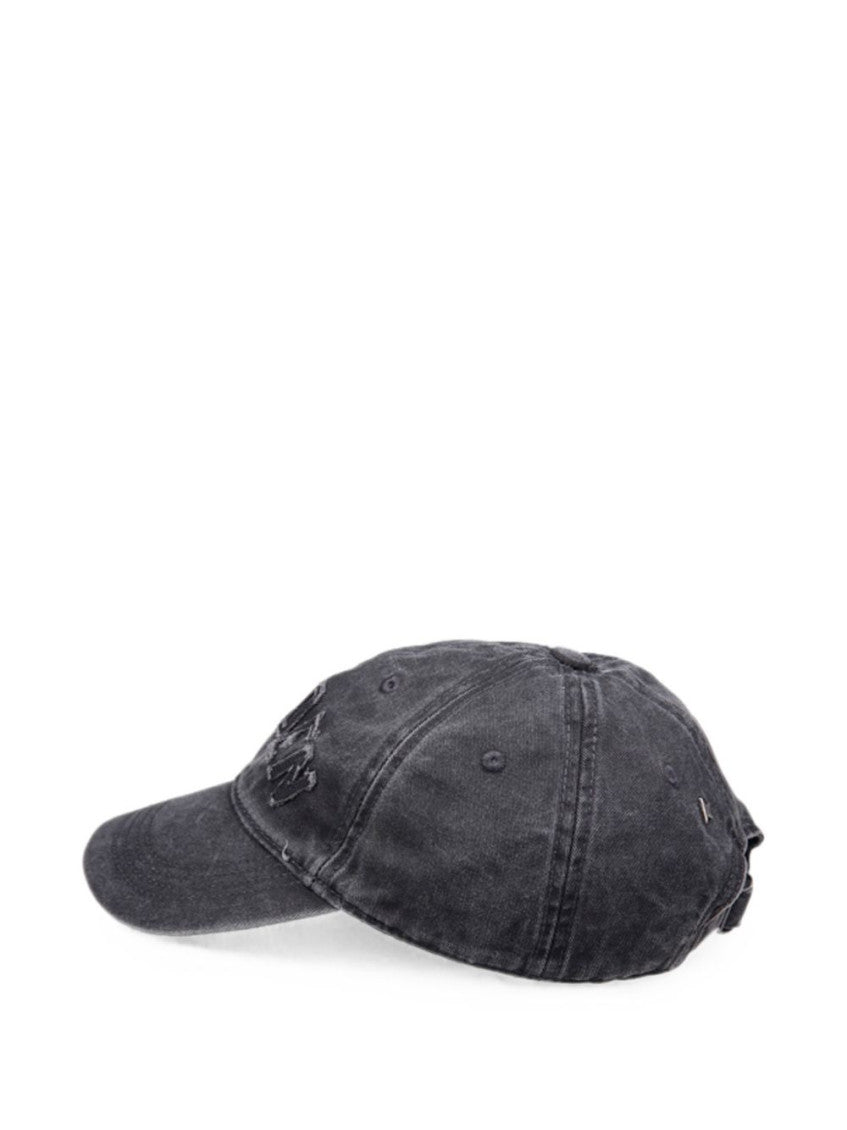 Dark Grey Logo Baseball Hat 2