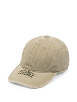 Beige Logo Baseball Hat 1