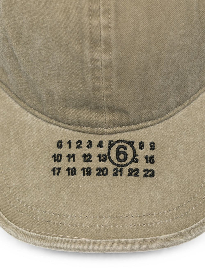 Beige Logo Baseball Hat 3