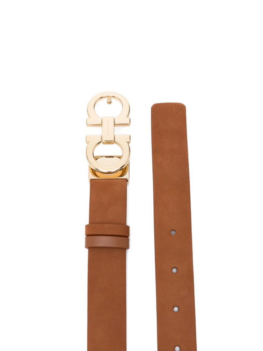 Brown Solid Buckle Belt 3