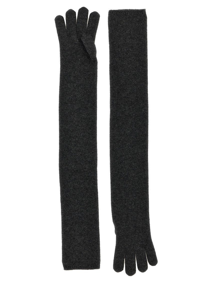 Dark Grey 'Timor' Textured Gloves 2