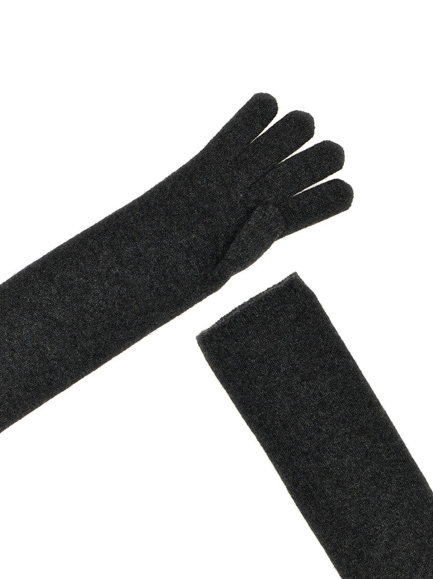 Dark Grey 'Timor' Textured Gloves 3