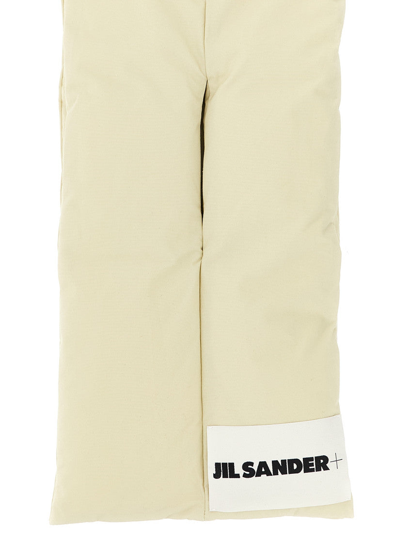 Beige Solid Muffler Scarf 2