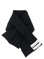 Black Solid Muffler Scarf 1